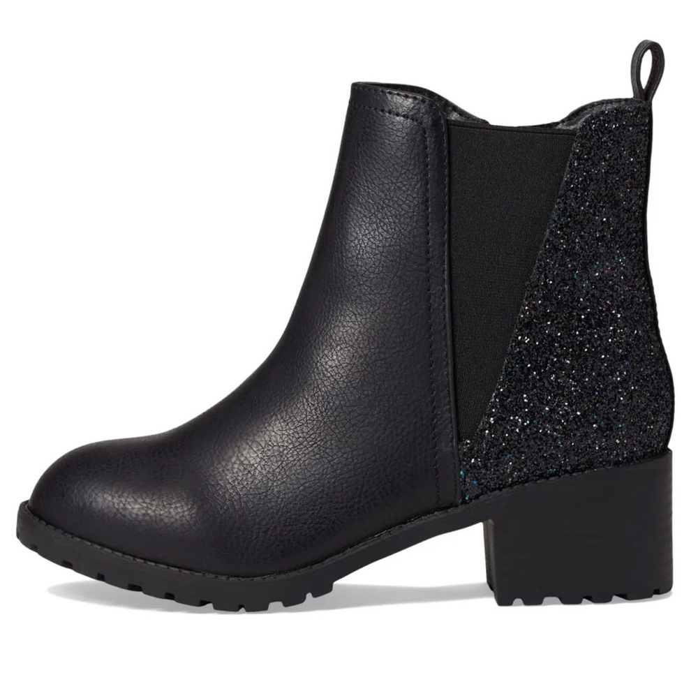 MIA - PRATT BLACK GLITTER BOOTIES
